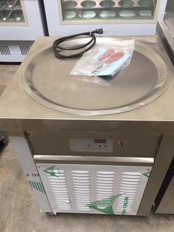 NSF Single Pan Fried Ice Cream Machine