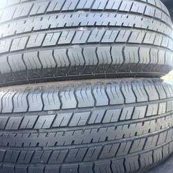 2 used tires 185/65r14 🤑free installation ‼️