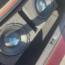 2 12” West Coast Custom Subwoofers