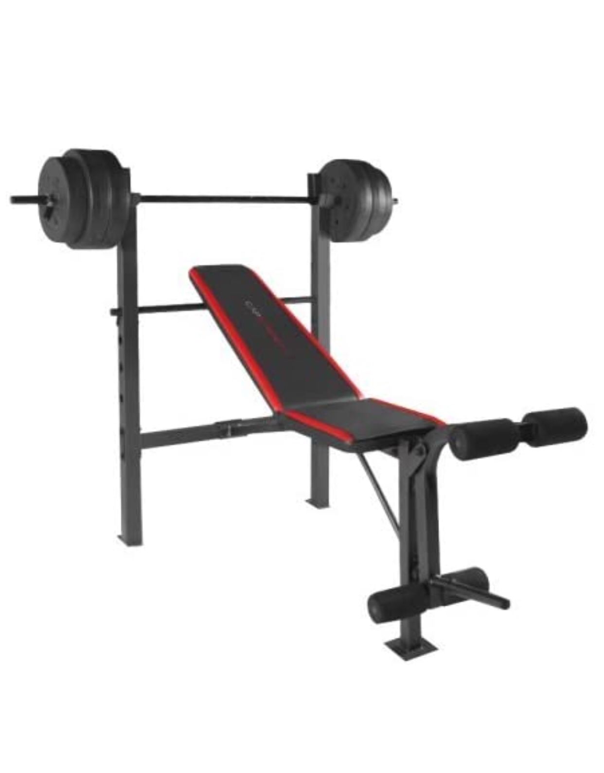 Marcy bench with 100 pounds weight