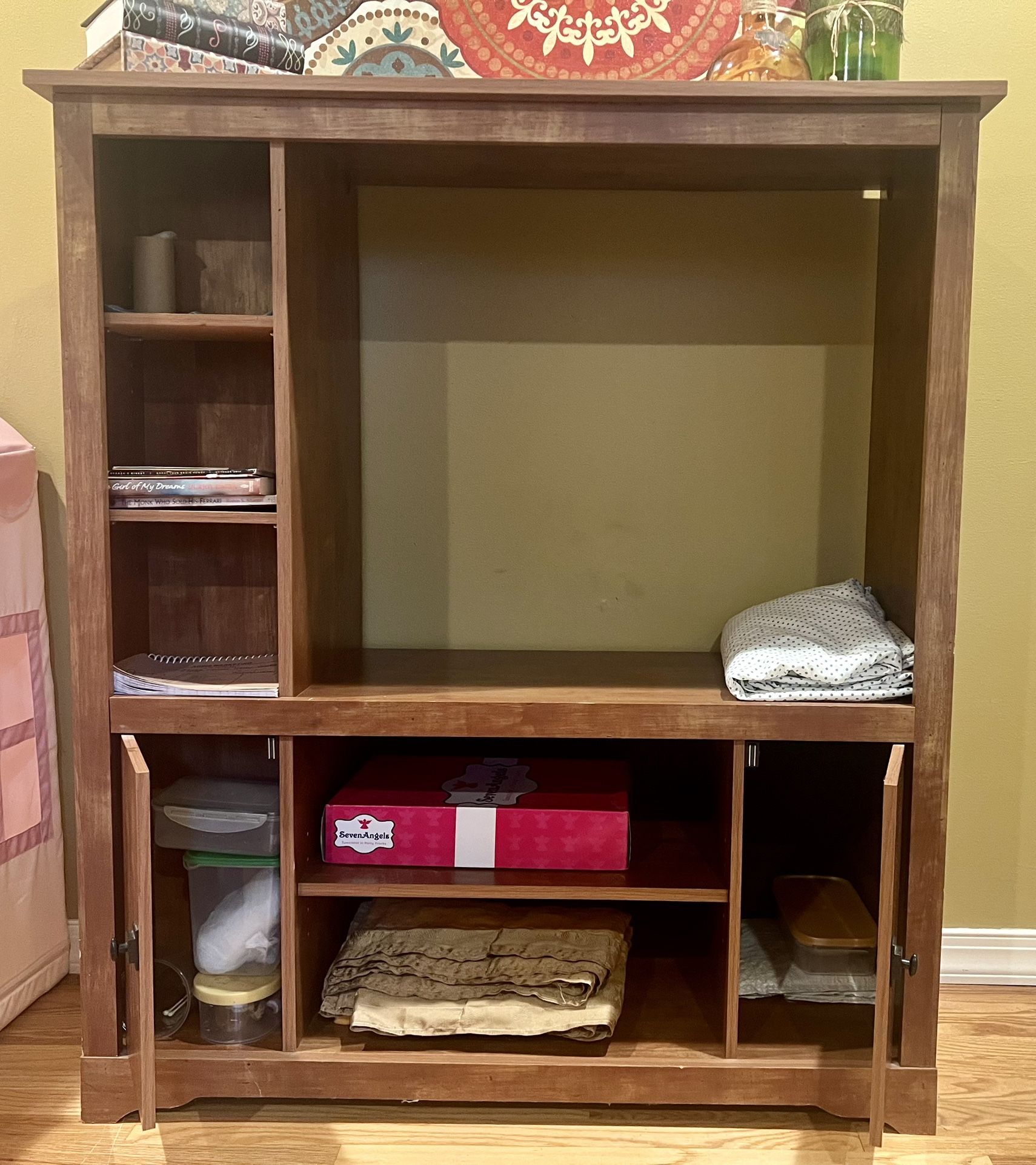 Wood Entertainment/ Storage Unit