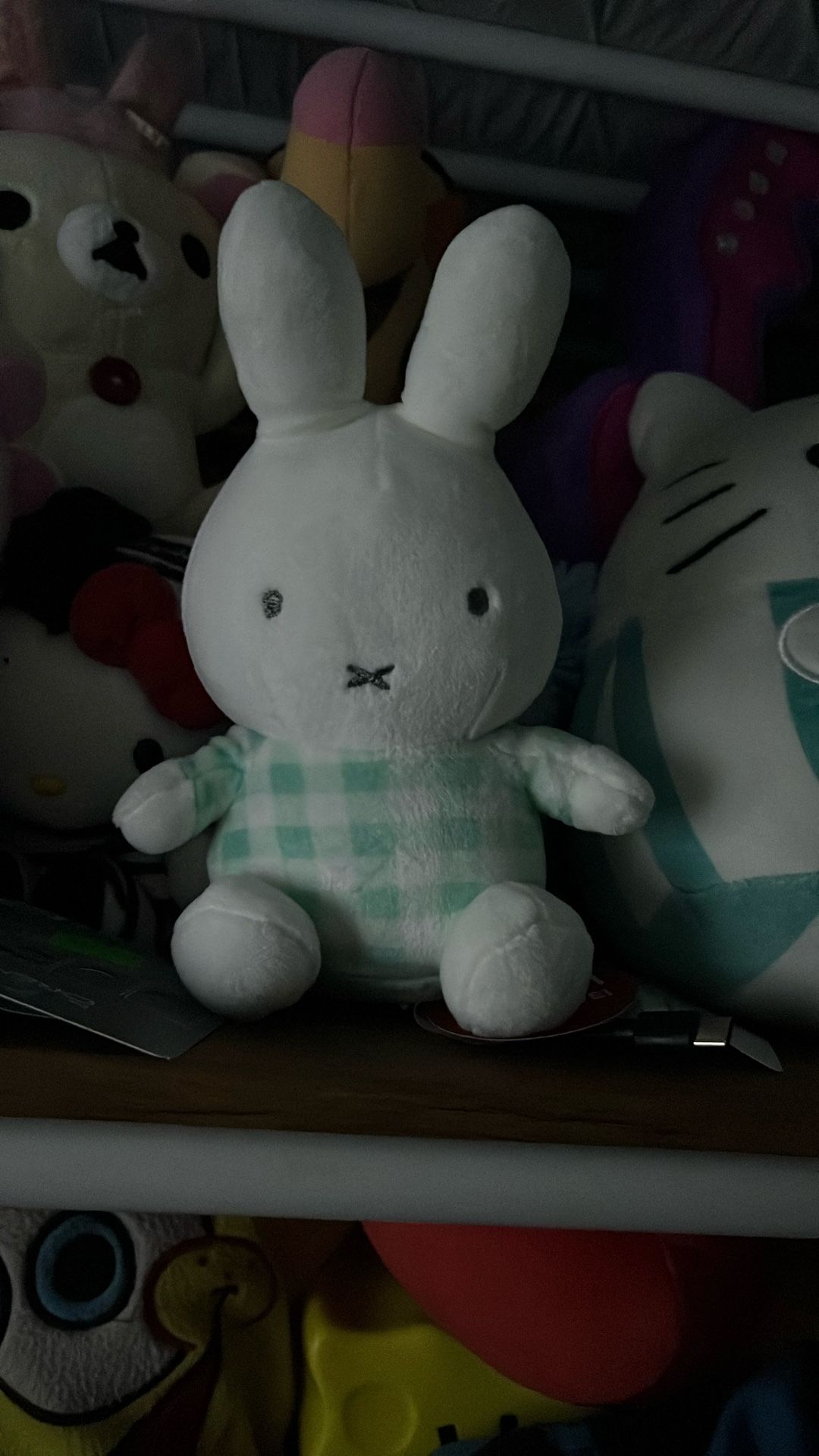 Miffy Teal Plaid Dress
