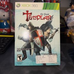 Xbox360 The First Templar New Sealed Brand New