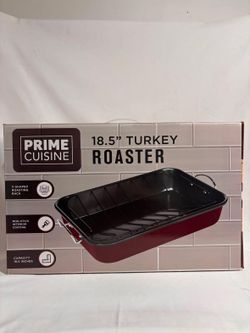 Prime Cuisine 18.5" Turkey Roaster