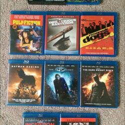 Blu-Ray and DVD Movies (Various)