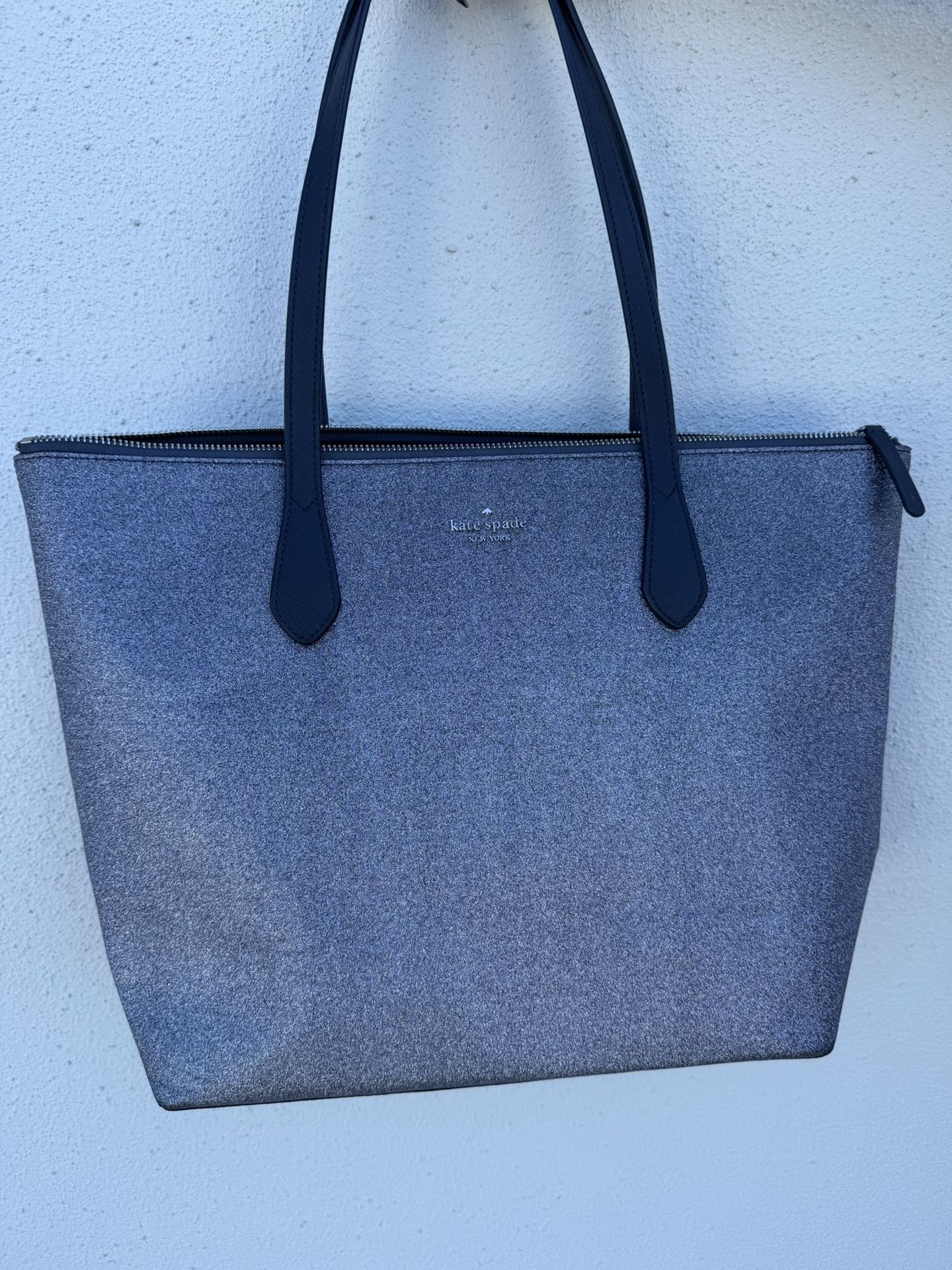 Blue Kate Spade Glitter Purse