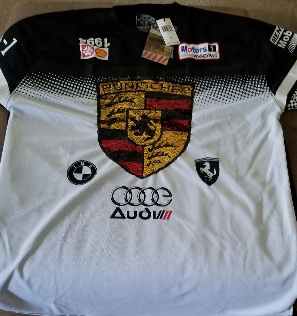 Brand new BLEECKER MERCER 1994 RACING T SHIRT