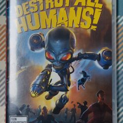 Destroy All Humans! (Nintendo Switch, 2021) With Case Tested/Works Fast Shipping