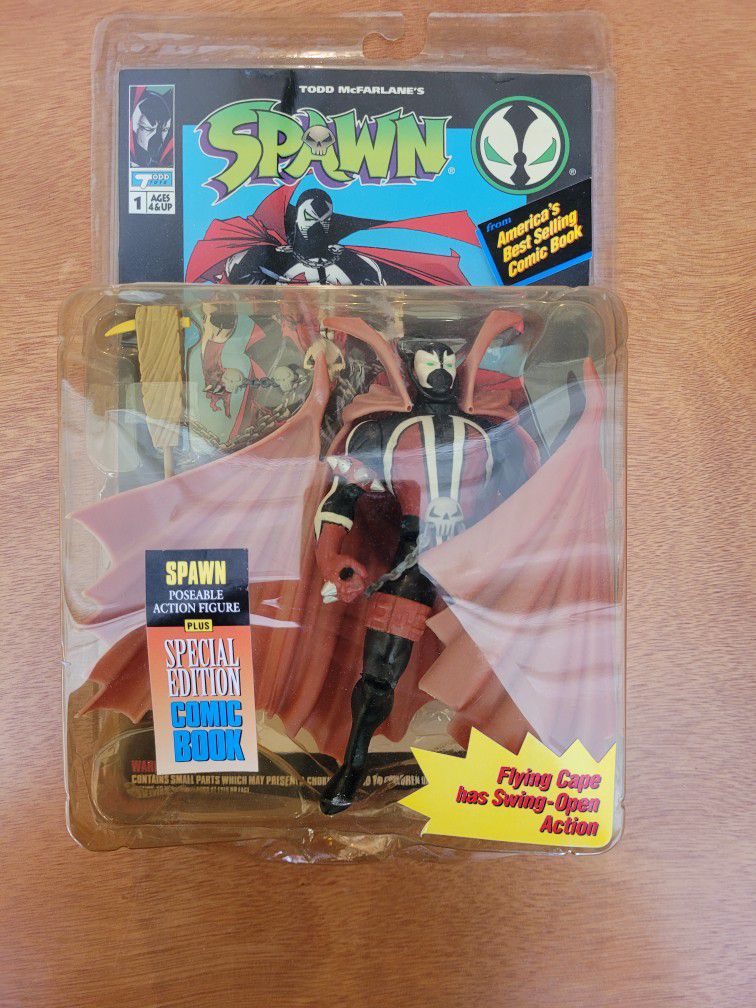 Spawn Series 1 Action Figure w/Comic 1994 McFarlane Toys Special Edition NIB