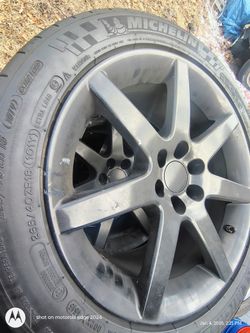 Rims Off A Cadillac Six Lug Rims And Good Condition Got  Dipped needs New Tires Came Off A Ctsv 18 Inch Rims Need Gone ASAP Firm On Price 