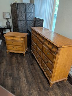 Dresser and nightstand