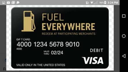 $100 visa gas card