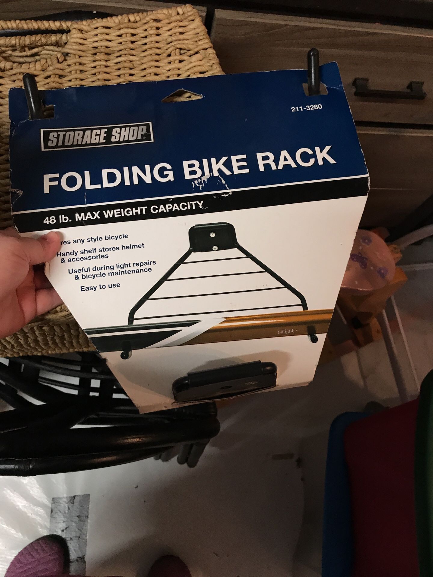 Bike rack folding as shown downtown at