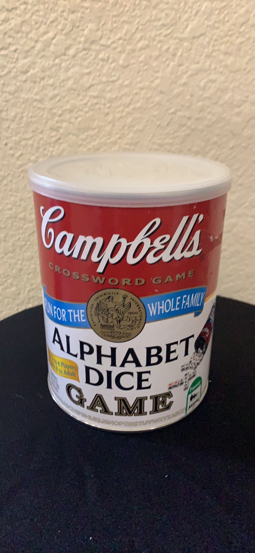 Campbell’s Alphabet Dice Game