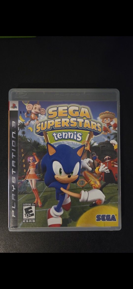 PS3 Game- SEGA SUPERSTARS TENNIS