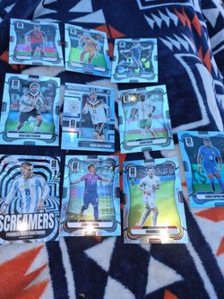 2026 Panini Prizm World Cup Soccer Lot - 10 Cards (Mastantuono, Foden, Disco Prizms)