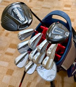 Complete PING GOLF Set (Driver to Putter, and Bag)