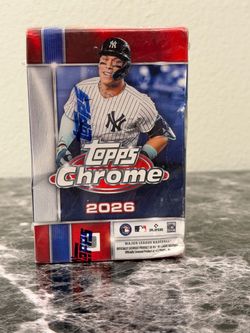 2026 Topps Chrome MLB Baseball Card Box