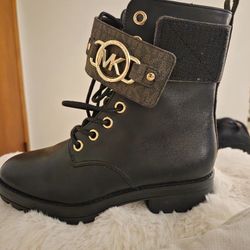 Mk Leather Boots