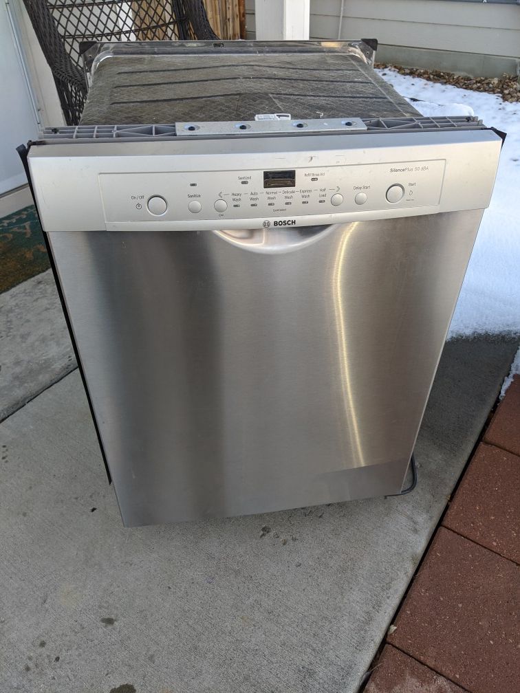 Stainless Steel Bosch Dishwasher