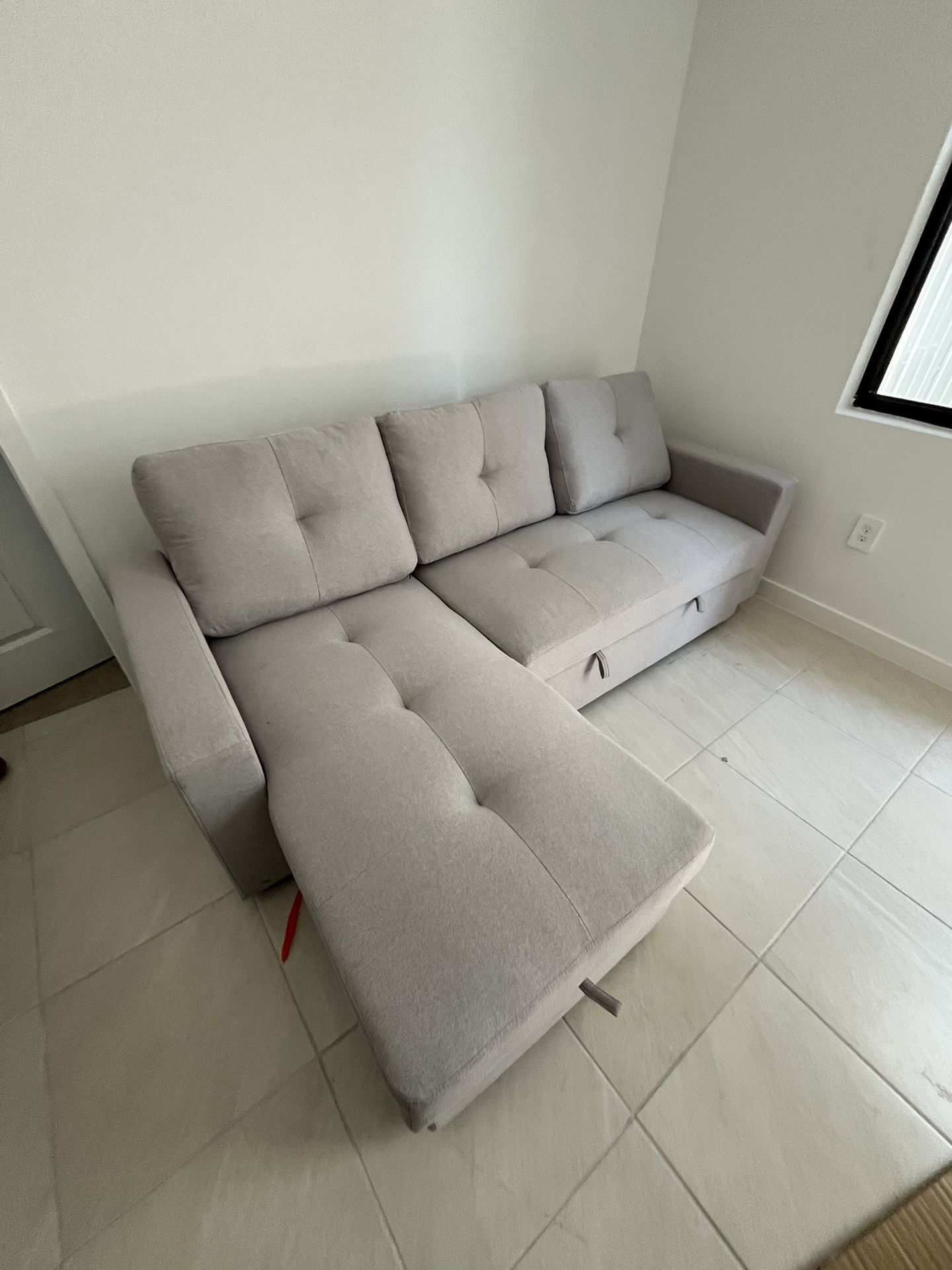 GREY SLEEPER SECTIONAL π©Άπ©Άβ
β