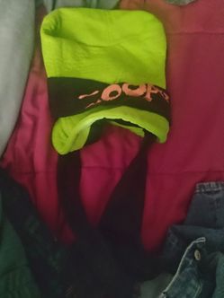 Neon Yellow and Black Graphic Hoodie goofy