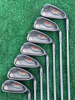 PING G10 Yellow Dot Iron Set 4-W AWT Steel Regular Flex | Original PING Grips