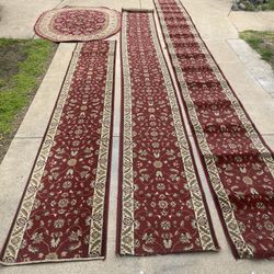 Running Rug And A Round Rug