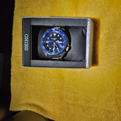 Seiko - 5 Series SRPD51 Silver Watch Blue Face