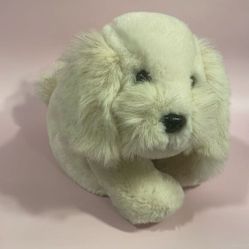 24K Polar Puff Special Effects 1992 Plush Dog SANDY Cream w Some Brown Hair EUC