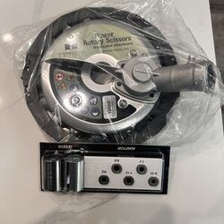 Rotary scissor attachment