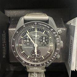 Swatch x OMEGA Moonwatch Mission to Mercury Bioceramic Watch Brand New Authentic Bought From Swatch PopUp Store in Glendale Americana 
