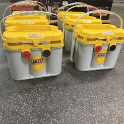 Optima Yellow Top Battery D34/78 Versatile Dual Purpose Deep Cycle AGM Car Truck Battery. Bateria Para Carro Camioneta  PRICE IS FIRM. Optima Yellow T