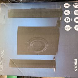 Sound Bars for TV with Subwoofer, 2.1ch Home Audio Speaker & 3D & 240W Deep Bass Subwoofer Bluetooth 2-in-1 Detachable TV Surround Sound Speaker Syste