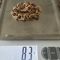 Gold bracelet 14K rose gold