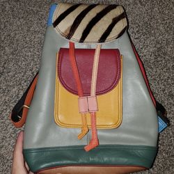 Soruka Leather Backpack Purse