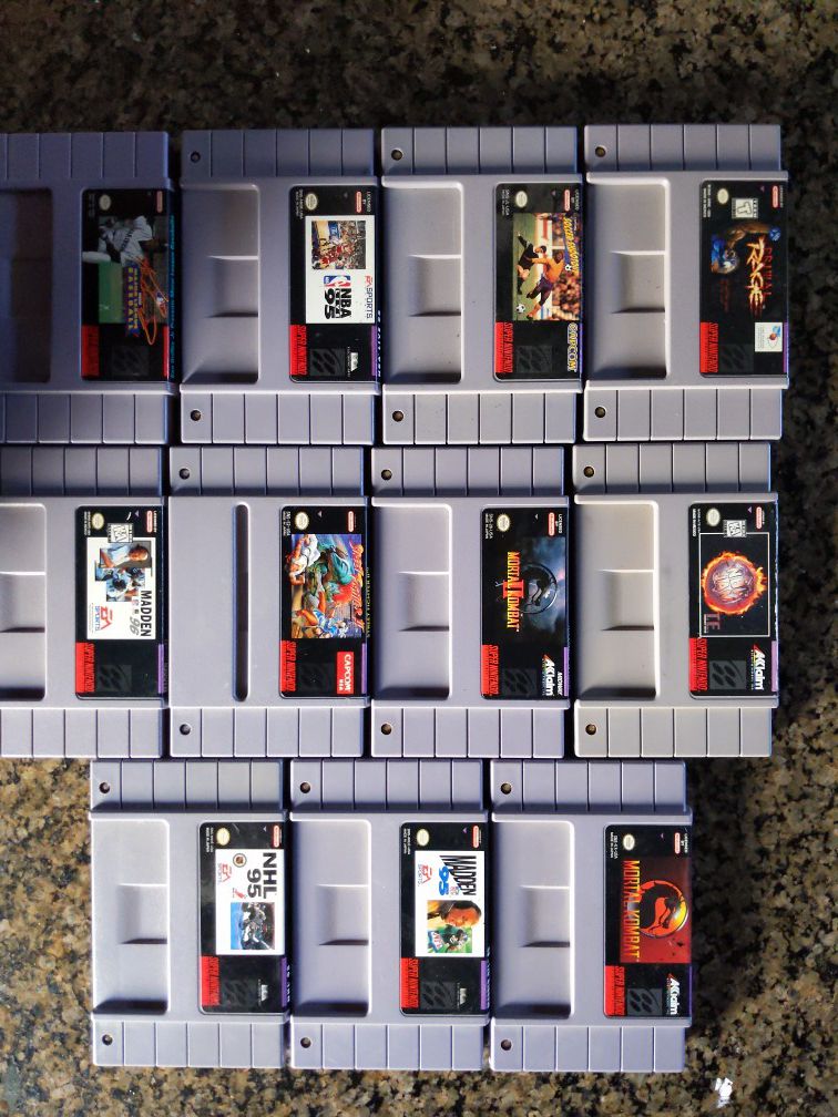 Super Nintendo NES Games trade for Super Mario Kart
