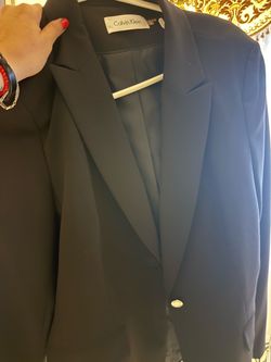 Black Calvin Klein Blazer size 16