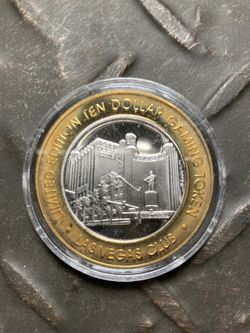 Silver $10 Casino Coins .999 pure silver