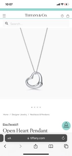 Tiffany’s open Heart Necklace NEW**
