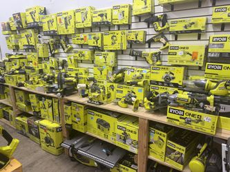 Ryobi and Milwaukee tools
