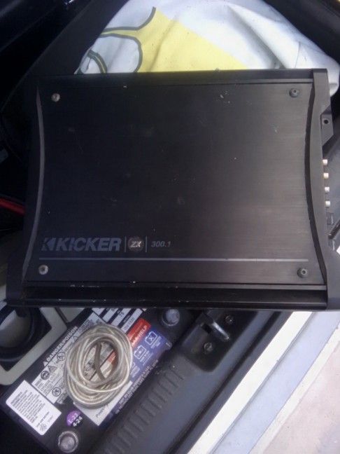 Kicker Zx 300.1 Amplifier Audio & Speakers - Audio & Speakers