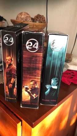 24 starring Kiefer, Sutherland, season 3, 4 and 5