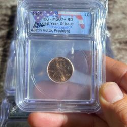 Last Year Of Issue Penny Coins 