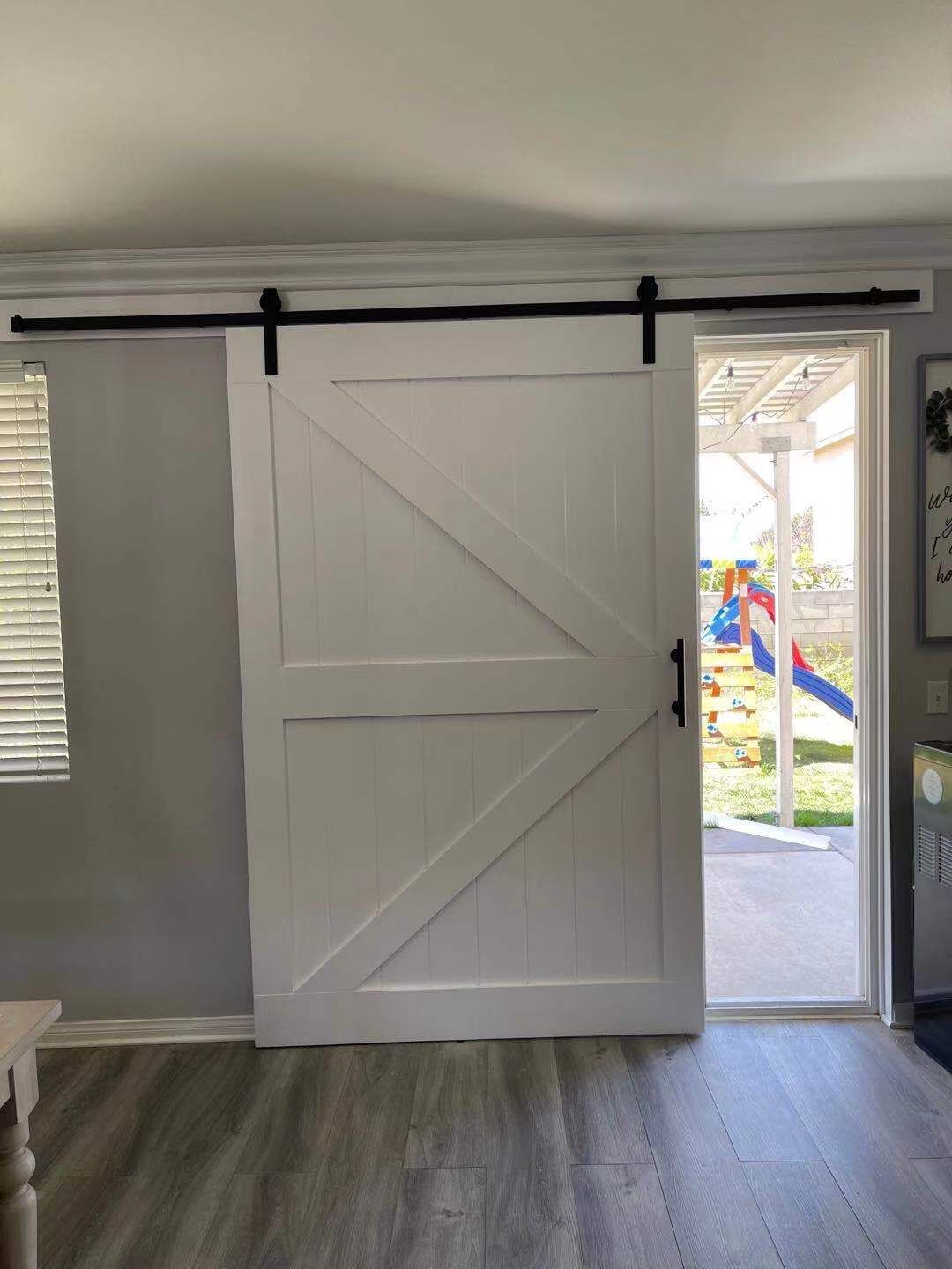 Barn Door With Hardware