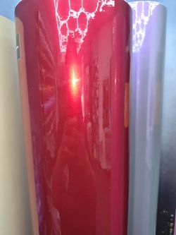 Candy apple red metallic vinyl wrap roll