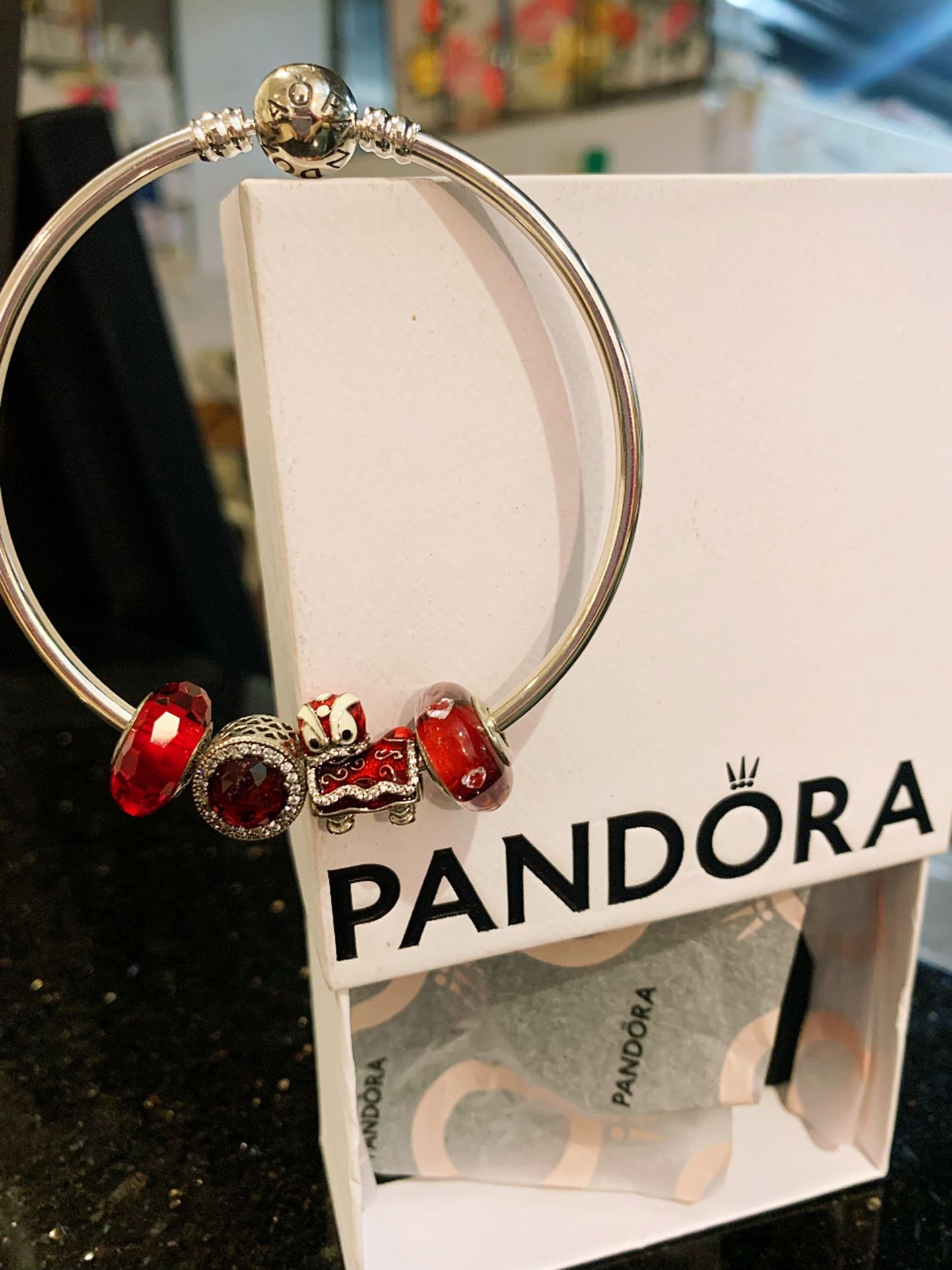 Pandora Red Charms