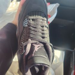 Jordan 4 "Black Cat" Gs