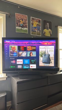 50" Panasonic VIERA Plasma HDTV - Perfect for Sports & Movies
