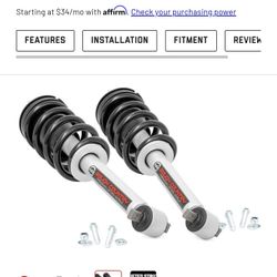 Rough Country Chevy/GMC 6" Loaded Struts